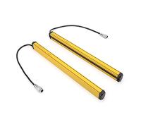 Fafeicy Interrupteur de Rideau Lumineux NPN NC, Alliage d'aluminium, Réponse Rapide, Dispositif de sécurité de Réseau, 10-30 V pour Machines à Forger et équipements d'automatisation (8 poutres