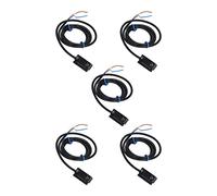 Fafeicy Interrupteur Magnétique 5Pcs Capteur ABS pour Interface Logique