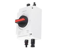 Fafeicy Interrupteur Solaire d'isolateur électrique Photovoltaïque, Interrupteur de Déconnexion 1200 V DC 32 A 4P, Taille Compacte, Large Application, Fonction Puissante, Solaire isolé étanche