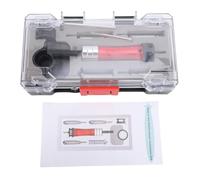 Fafeicy Jeu de Forets à Fraiser, Butée de Profondeur Réglable, Foret à Chanfrein Tige Hexagonale de 1/4 Pouces, Outil de Travail du Bois de qualité Supérieure pour le Perçage de