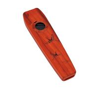 Fafeicy Kazoo en Bois de Rose Rouge, Son Clair et Facile à Jouer, Flûte Portable avec Cordon pour les âges