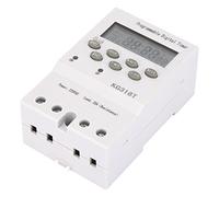 Fafeicy KG316T 220V Commutateur de Contrôle de Temps de Micro-ordinateur Interrupteur de Minuterie Numérique Programmable pour le Bureau à Domicile