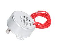 Fafeicy Kit de 2 Moteurs à Engrenages Synchrones AC 4 W AC 12 V TYC-50 15/18 Tr/min Couple élevé à Faible Bruit avec Rotation CW CCW pour Présentoir Oscillant de Radiateur Soufflant