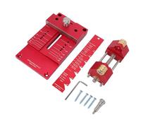 Fafeicy Kit de Gabarit D'affûtage de Burin, Guide D'affûtage à Angle Réglable avec Rouleau en Alliage D'aluminium pour L'affûtage de Lame de Ciseau et de Raboteuse, Compatible avec une