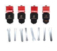 Fafeicy Kit de Remplacement Hotend 4 Pièces pour P2S H2D H2S H2C A1 A1 Mini Imprimante 3D 0,2 Mm 0,4 Mm 0,6 0,8 Hotend pour une Impression 3D Précise