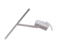 Fafeicy Kit de Remplacement pour Opérateur de Fenêtre à Battants à Bras Unique, Configuration Main Gauche avec Système de Rail à Rouleaux pour Fenêtre de 300 à 450 Mm