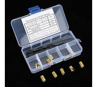 Fafeicy Kit de Réparation de Filetage M6x1, Insert fileté Auto-taraudeur