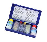 Fafeicy Kit de Test de qualité de L'eau pour la Détection du PH avec Tube de Bandelette de Test pour Aquariums, Piscines et Aquariums