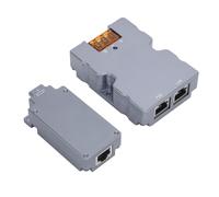 Fafeicy Kit D'injecteur POE Passif Gige 320W avec Une Surtension ESD Guard et RJ45 Connecteur pour Les Systèmes Haute Performance 10/100/1000 Mbps Adaptateur Ethernet Gigabit