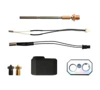 Fafeicy Kit Hotend Prusa MK4, Gorge en Alliage de Titane et Cuivre, Buse | Accessoire D'imprimante 3D avec Bloc Chauffant 24V 40W, Manchon en Silicone, Buses en Laiton et Acier trempé, Sortie