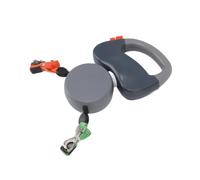 Fafeicy Laisse rétractable pour chien 3m double laisse rétractable pour animaux de compagnie corde à enroulement automatique