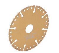 Fafeicy Lame de Scie Diamantée Polyvalente Segmentée, Disque de Découpe | Jante Segmentée pour Coupe Rapide, Acier 45 et Grains Brasés pour durabilité, Compatible Meuleuses D'angle pour Carrelage,