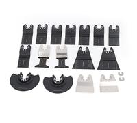 Fafeicy Lames de Scie Oscillante Multifonction 18 Pièces, Acier Haute