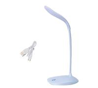 Fafeicy Lampe à Table Dimmable, Lampe de Bureau LED Réglable 3 Niveaux de luminosité 3000k-6000K avec Batterie Rechargeable USB, pour la Lecture D'étude du Bureau à Domicile