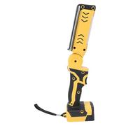 Fafeicy Lampe de Poche sans Fil, Lampe de Travail LED Portable avec luminosité de 2400 Lm, Double Ports de Charge et Stroboscope SOS pour la Mécanique et les Activités de Plein Air