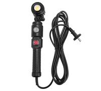 Fafeicy Lampe de Travail LED Portable, Lampe COB Magnétique 60 W 3000 Lm avec Cordon D'alimentation de 10 M, Rotative à 360 Degrés, pour Garage Intérieur et Extérieur (Prise UE)