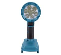 Fafeicy Lampe de Travail LED sans Fil, Lampe de Poche à Double Niveau 1000 Lm pour BL1860 BL1850, Compatible avec Batterie Li-Ion, Tête Rotative à 140 Degrés, Idéale pour L'atelier et