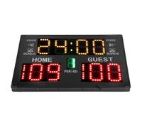 Fafeicy Le Tableau de Bord électronique LED à 11 Chiffres Gardien de Score Numérique avec Télécommande pour Le Basket-Ball de Volleyball Table de Tennis Sports