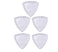 Fafeicy LED Guitare Médiator 5 Pièces ABS Auto Lumineux Médiators | Plectre lumineux ABS à éclairage automatique, 5 pièces, médiator de guitare LED avec piles CR1616 remplaçables pour basse