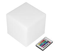 Fafeicy LED LED CUBE LUMIÈRE 16-Color Remote Control Lampe Mood 4 Modes Lumière Night 15x15x15cm 360lm pour la Chambre Bar KTV