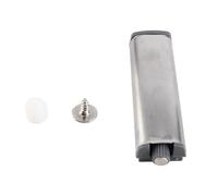 Fafeicy Loquet à Poussée Magnétique, Acier Inoxydable Durable et Plastique ABS avec Opération Tactile Simple pour Armoire de Cuisine et Placard, Longueur 122 Mm