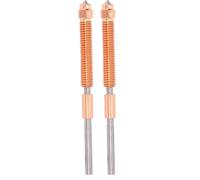 Fafeicy Lot de 2 Buses à Changement Rapide, Conception Intégrée Entièrement en Métal avec Rupture de Chaleur en Alliage de Titane, Acier trempé CrZrCu pour Imprimantes 3D K2 PLUS (0,2 mm)