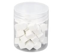 Fafeicy Lot de 50 éponges Douces pour Nail Art, pour un Effet dégradé ombré, avec Stylo et Flacon de Rangement, pour un Nettoyage Haute densité