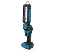 Fafeicy Lumière de Travail LED sans Fil, 500-1000lm, Réglable sur 2 | Lampadaire de Chantier Extérieur, Boîtier ABS, Pliage à 90° pour Grand Angle, Compatible avec Batterie Lithium-ion 18V