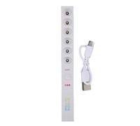 Fafeicy Lumineuse Portable à Température de Couleur, Bâton Lumineux Professionnel Rechargeable 2700K à 6000K, 6 Modes pour la Prise de Vue Vidéo avec Batterie Intégrée de (Bâton de température de