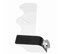 Fafeicy Lunette de WC à Bidet, Double Buse Non électrique avec Pression | Nettoyage Automatique des Buses, Adaptateur Universel pour Toilettes, Matériau ABS, Contrôle Facile par Bouton pour