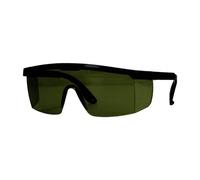 Fafeicy Lunettes de Soudage, Lunettes de Protection pour Soudeur à Filtre Lunettes de Protection contre la Lumière Intense Résistantes aux UV avec Cadre D'expansion Vert Clair IR3.0
