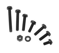 Fafeicy M3 Nylon Vis Écrous Rondelles Kit, 800 Pièces Assortiment 8 | Écrou Hexagonal en Nylon et Rondelle Plate, Résistant à la Corrosion et Non Magnétique, Assortiment de Quincaillerie au Pas