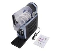 Fafeicy Machine à Glace à L'italienne, 5 Programmes Prédéfinis, Autonettoyante, Machine à Granita, sans Glace pour Milkshakes, Frappés et Boissons Glacées, Usage Domestique Profes