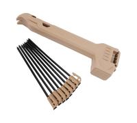 Fafeicy Marteau de Camping, Marteau Arrache Clou en Acier Carbone for Piquets de Tente et Activités de Plein Air