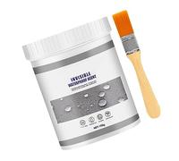 Fafeicy Mastic Imperméable Anti-Fuite, Revêtement Isolant Transparent pour Murs, Carreaux, Fuites de Toit en Ciment, Réparation de Fuite Longue Durée Résistante à la Température (100g)