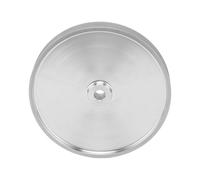 Fafeicy Meule Diamantée 180 Grains, Meule électrolytique 8 Pouces pour Touret à Meuler, Largeur 2,5 Cm, Axe 15,9 Mm