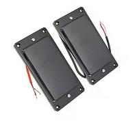 Fafeicy Micros Humbucking Scellés Double Bobine Active 2 Pièces MX0310D Ensemble de Micros de Cou et de Pont de Guitare électrique pour Guitare de Style LP