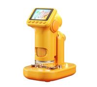 Fafeicy Microscope électronique Portatif Microscope Numérique Portatif 1600X avec écran de 2 Pouces pour L'apprentissage des Sciences des Enfants