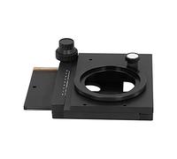 Fafeicy Microscope X-Y Stage Mobile, Plate-Forme de Microscope Microscope ACCESSOIR Alliage XY Tableau de Mesure de Glissement avec des Boutons Précis, pour Les Microscopes Stéréo ou