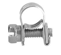 Fafeicy Mini Collier de Serrage en Acier Inoxydable 304, Clips Résistants à la Rouille et à la Corrosion avec Finition Polie pour Usage Industriel Automobile (10-12mm)
