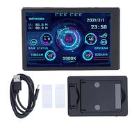 Fafeicy Mini écran USB IPS, Grand écran de 3,5 Pouces, sous-écran USB de Type C pour Boîtier AIDA64 Itx, Rotation à 360 Degrés, Protection des Yeux, Moniteurs (Version Premium)