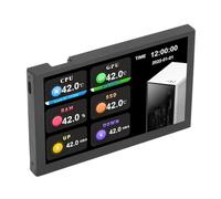 Fafeicy Mini écran USB IPS, Mini écran IPS USB de 5 Pouces, sous-écran de Type C, Moniteur de Température d'ordinateur avec Résolution 800 X 480, Moniteur de Données PC pour, Moniteurs