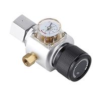 Fafeicy Mini Régulateur de Gaz CO2 à Régulation Précise de la Pression, Conception Robuste et Portable, Adaptateur Universel pour Valve de CO2 Homebrew avec Prévention d'étanchéité Serrée pour l'eau