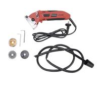 Fafeicy Mini Scie Circulaire électrique, Petite Scie Circulaire Cordée 400W 0-12 Mm de Profondeur de avec Interrupteur de Ressort Anti-locking pour Espaces Restreints Complexe