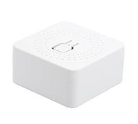 Fafeicy Mini Smart WiFi Switch 16A AC100-240V, Installation de Bricolage Facile pour le Contrôle de la Lumière Murale avec Application Smart Life, Contrôle Vocal