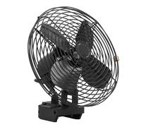 Fafeicy Mini Ventilateur de Bureau Rechargeable 18 V, Ventilateur Portable à Piles de 8 Pouces avec Vitesse Réglable pour le Chantier de Construction de Camping de Bureau à Domicile
