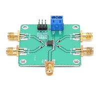 Fafeicy Module Commutateur RF Unipolaire Quatre Directions, DC 5V | Carte de distribution RF 1 à 4, PCB pulvérisé d\'étain double face, boîtier monobloc sans bavure, pour bancs de laboratoire