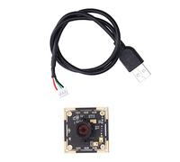Fafeicy Module de Caméra 1MP Grand Angle 100 ° USB 2.0 OV9281, Accessoire de Carte de Pilote sans Puce Noir