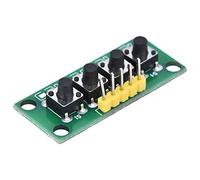 Fafeicy Module de Clavier à 4 Broches, Commutateur de Commande de Clavier à 4 Boutons Indépendants pour Expérience électronique, Module à Touches pour tudiant, Projet