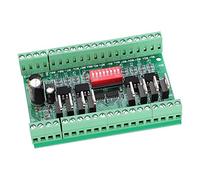Fafeicy Module de Conversion de Niveau 8 Canaux NPNPNP vers NPN 5 V/24 V SquareWave, Convertisseurs Analogiques vers Numériques pour Interface PLC MCU Correspondant à l'isolation Optocoupleur